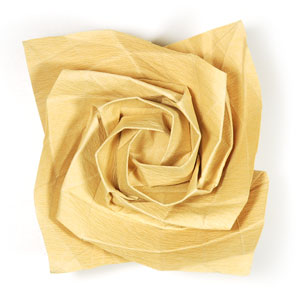 88th picture of Fullest-bloom Kawasaki rose origami flower