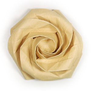 93th picture of Fullest-bloom Kawasaki rose origami flower