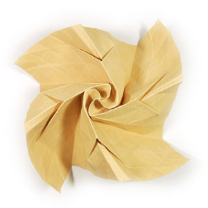69th picture of New swirl Kawasaki rose origami flower
