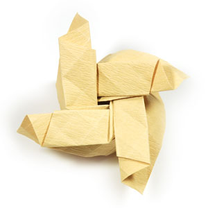 73th picture of New swirl Kawasaki rose origami flower