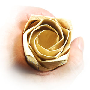 74th picture of New (Angled) Kawasaki rose paper flower