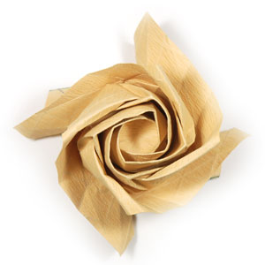 82th picture of New (Angled) Kawasaki rose paper flower