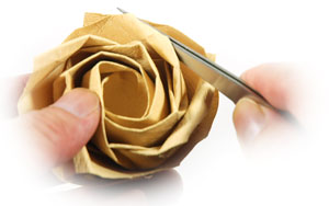 90th picture of New (Angled) Kawasaki rose paper flower