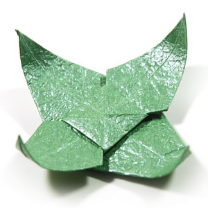 49th picture of Bowtie origami flower base