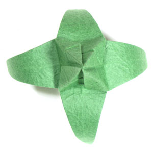 CB standard origami calyx bottom view