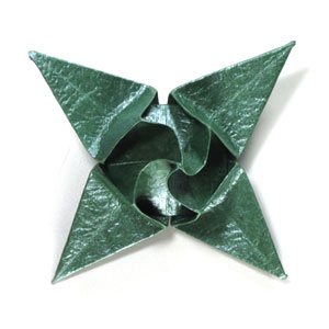 41th picture of spiral origami calyx