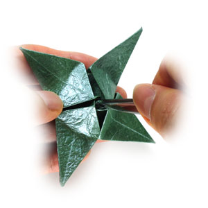 43th picture of spiral origami calyx