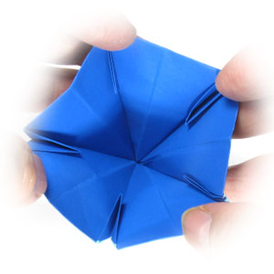 19th picture of origami morning glory with five petals