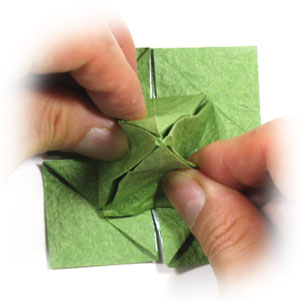 29th picture of four-leaf origami clover