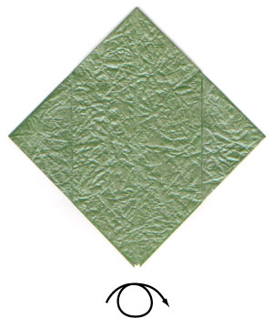 4th picture of simple quadruple origami leaf II