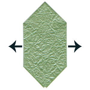 6th picture of simple quadruple origami leaf II