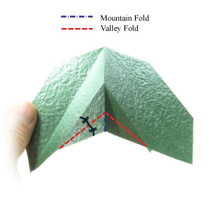 10th picture of simple quadruple origami leaf II