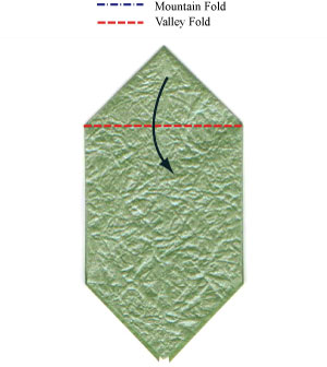 17th picture of simple quadruple origami leaf II