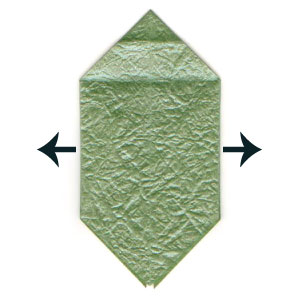 20th picture of simple quadruple origami leaf II