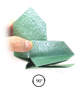28th picture of simple quadruple origami leaf II