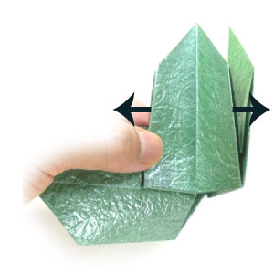 29th picture of simple quadruple origami leaf II