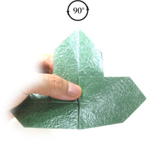 31th picture of simple quadruple origami leaf II