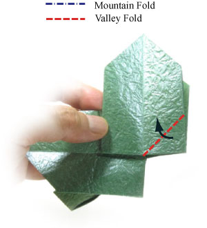 35th picture of simple quadruple origami leaf II