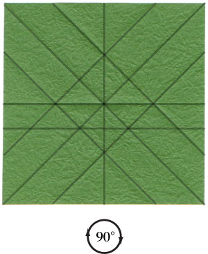 17th picture of quadruple origami leaf