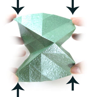 21th picture of quadruple origami leaf