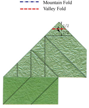 23th picture of quadruple origami leaf