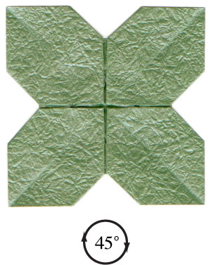 40th picture of quadruple origami leaf