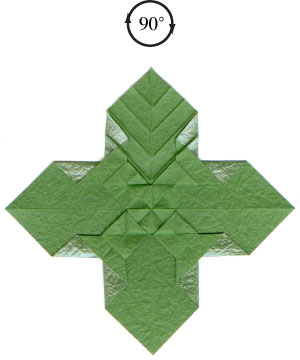 53th picture of quadruple origami leaf
