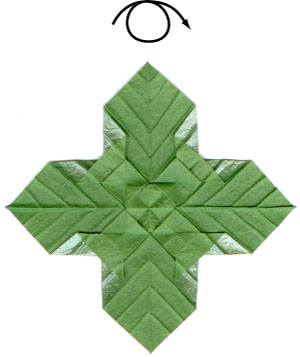 55th picture of quadruple origami leaf