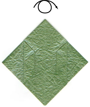 3rd picture of quadruple origami leaf II