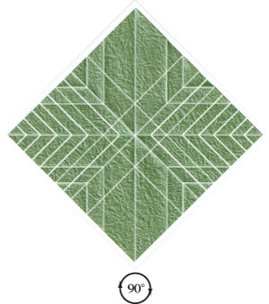 20th picture of quadruple origami leaf II