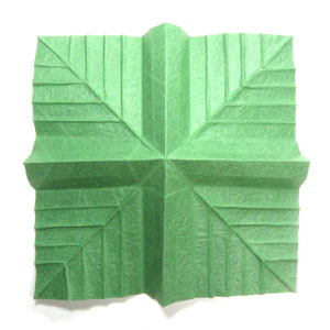 27th picture of quadruple origami leaf II