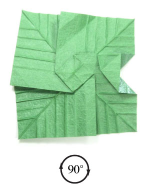 36th picture of quadruple origami leaf II