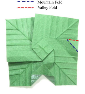 37th picture of quadruple origami leaf II