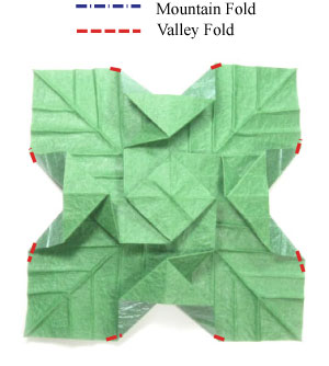 39th picture of quadruple origami leaf II