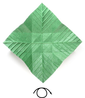 26th picture of quadruple origami leaf III