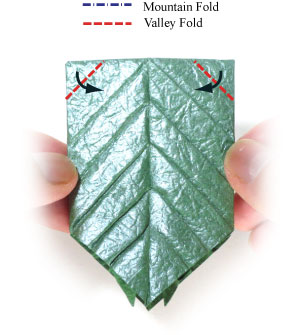 32th picture of quadruple origami leaf III