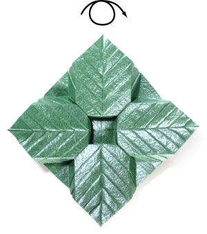 35th picture of quadruple origami leaf III