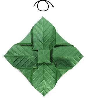 36th picture of quadruple origami leaf III