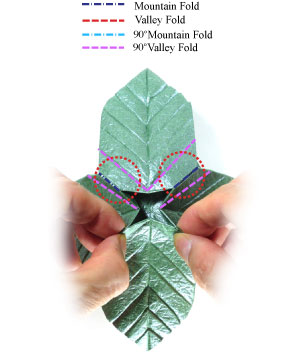 38th picture of quadruple origami leaf III