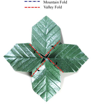 40th picture of quadruple origami leaf III