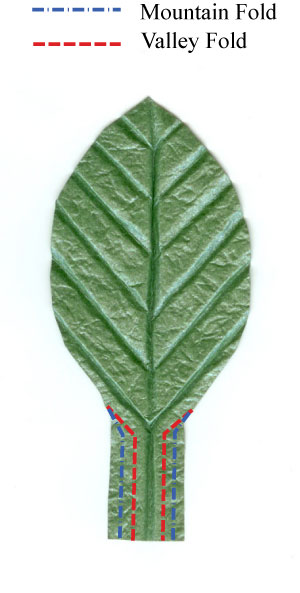 16th picture of single origami leaf