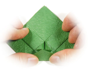 27th picture of triple origami leaf
