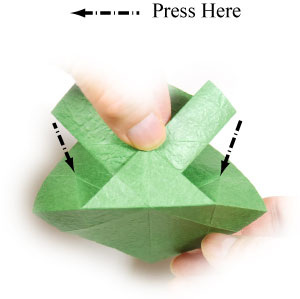 30th picture of triple origami leaf