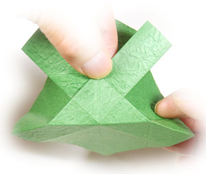 31th picture of triple origami leaf