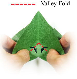 37th picture of triple origami leaf