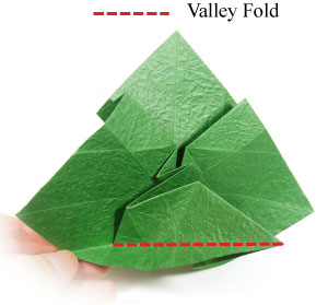 40th picture of triple origami leaf