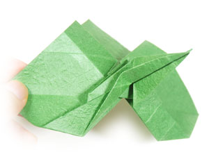 45th picture of triple origami leaf