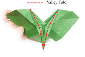 53th picture of triple origami leaf