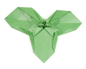 66th picture of triple origami leaf