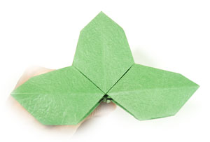 67th picture of triple origami leaf